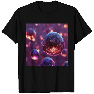 Discover Purple Orbs T Shirts