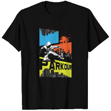 Discover Freerunning Running Freestyle Athlete T Shirts