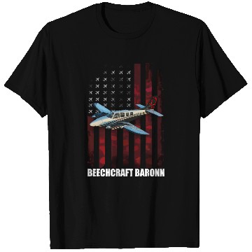 Discover Beechcraft Baron baron aircraft T Shirts