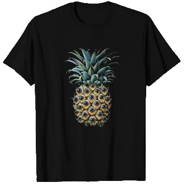Discover Weirdcore Aesthetic Pineapple Eyes Human Eyeball S T Shirts