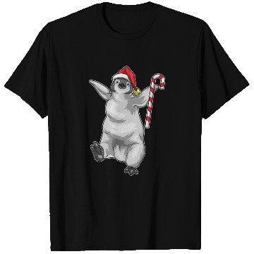 Discover Penguin Christmas Candy cane T Shirts