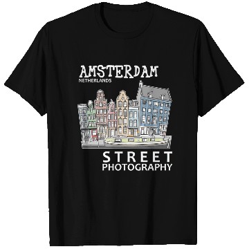 Discover Amsterdam Street Photography T Shirts