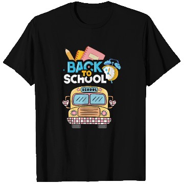 Discover Colorful Back to School Design with Yellow Bus T Shirts
