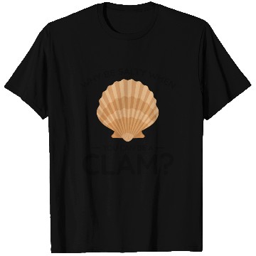 Discover Clam Shell Seashells Collector Beachcomber Beach T Shirts