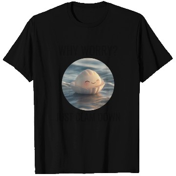 Discover Clam Shell Seashells Collector Beachcomber T Shirts