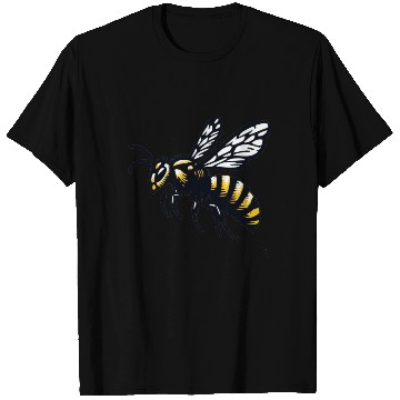 Discover Two Color Wasp Insect Art 2 T Shirts