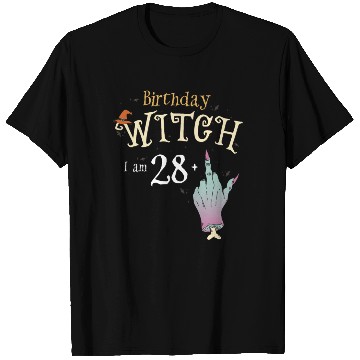 Discover Yes It's My Birthday - 29th Birthday Witch Funny T Shirts