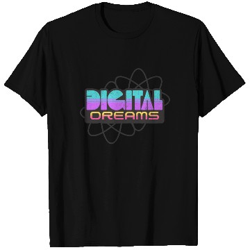 Discover Digital Dreams - Retro Y2K Streetwear Design T Shirts