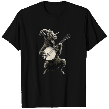 Discover Goat Farm Animal Farmer Bluegrass Banjo Player T Shirts