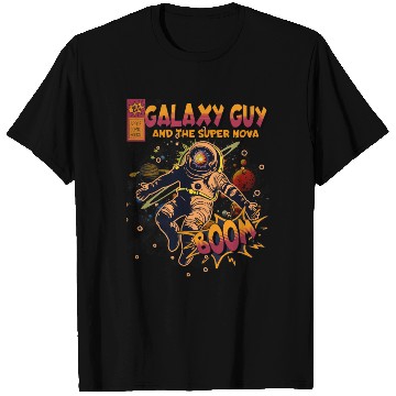 Discover Galaxy Guy and the Super Nova T Shirts