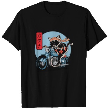 Discover Catana Motorcycle Active T Shirts