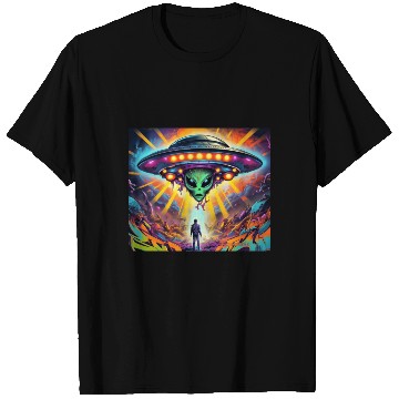 Discover Trippy alien T Shirts