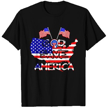 Discover god save america flags stars T Shirts