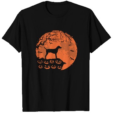 Discover Weimaraner And Moon Halloween Funny Dog Lover Gift T Shirts