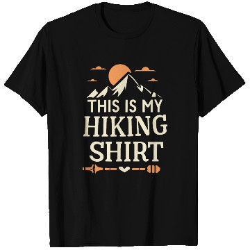 Discover This Is My Hiking T Shirts Wanderlust Retro