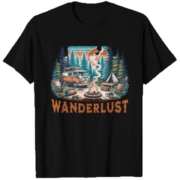 Discover 'Wanderlust' Nature Adventure GD T Shirts