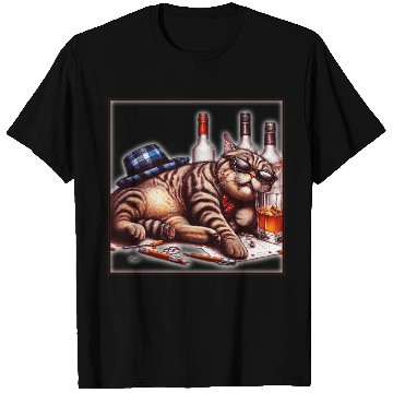 Discover Cat as a person T Shirts