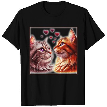 Discover Cat as a person T Shirts