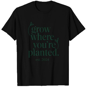 Discover Typography Garden Pun Vegan Inspiration Gift Idea T Shirts