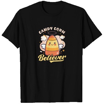 Discover Candy Corn Candy Corn Believer T Shirts