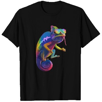Discover Psychedelic Chameleon Vibes T Shirts