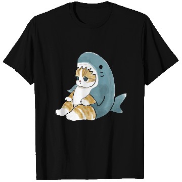 Discover sand cat love pet cat shark T Shirts