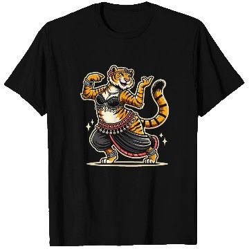 Discover Tribal Fusion Rhythmic Dance Art For Belly Dance T Shirts