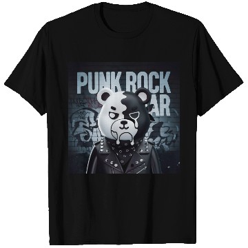 Discover Punk Rock Bear T Shirts