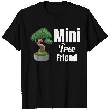 Discover Mini Tree Friend Bonsai Meditation Spiritual T Shirts