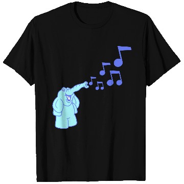 Discover Cute Elephant music nout Toot Trunk Trumpet Comic T Shirts