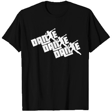 Discover 3 Dance Party Fun Men Friends Crew Team Text Quote T Shirts