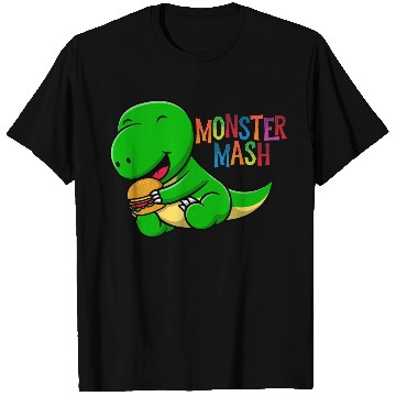 Discover Monster eats hot dog T Shirts