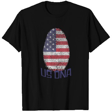Discover US DNA - Love America T Shirts