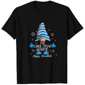 Discover The Nana Gnome Funny Family MatchingGroup Hanukkah T Shirts
