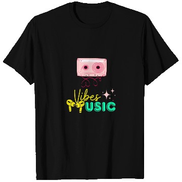 Discover music vibes T Shirts