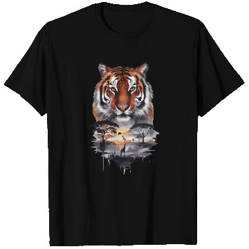 Discover Tiger Paradise Jungle for a Tiger lovers T Shirts