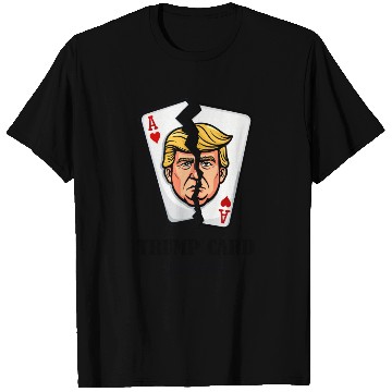 Discover Revoked Trump Card Political Satire T Shirts