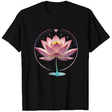 Discover Heartfelt Serenity: Lotus Pulse T Shirts