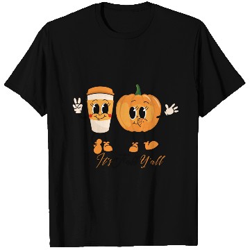 Discover Retro It's Fall Y'all - Pumpkin Spice Latte T Shirts