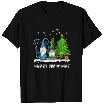 Discover Merry Christmas Gnomes Xmas Family Men Women T Shirts