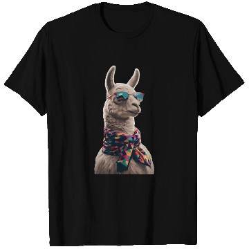 Discover Cool Llama in Shades T Shirts