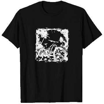 Discover Mountain Biker Graphic T Shirts