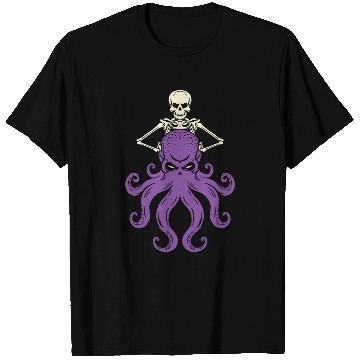 Discover Octopus Skeleton T Shirts