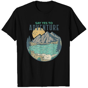Discover Say Yes to Adventure T Shirts