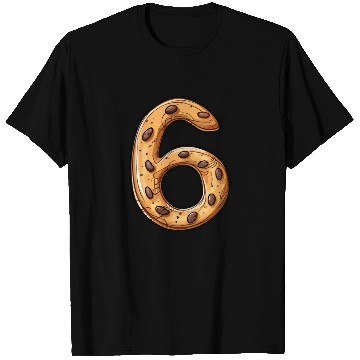 Discover Birthday Cookie: Six-Year-Old, Number 3 T Shirts