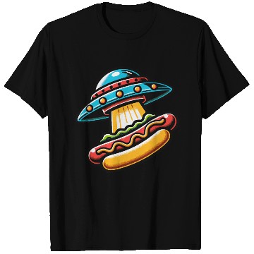 Discover UFO HotDog Abduction T Shirts