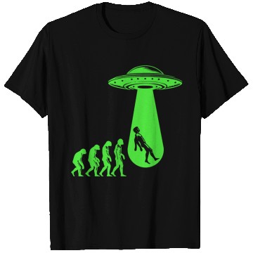 Discover UFO Evolution Step T Shirts