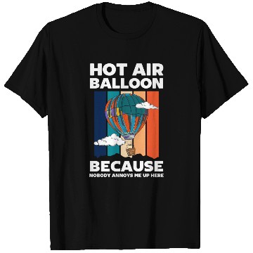 Discover Balloon Aviation Fun Hobby T Shirts