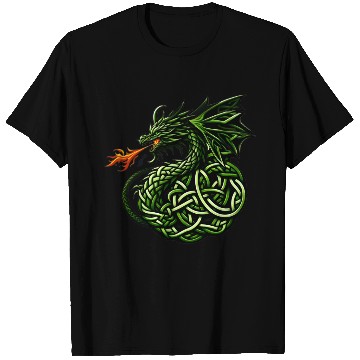 Discover Celtic Dragon Knot T Shirts