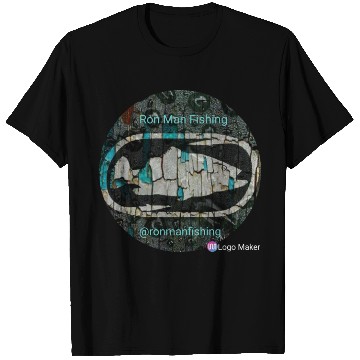 Discover Ron Man Fishing Logo T Shirts